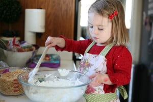 kid cooking