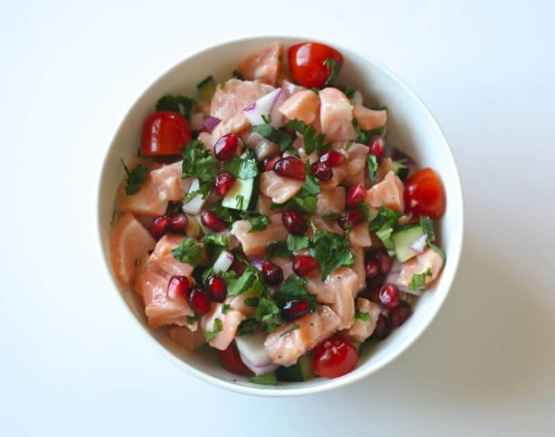 Salmon Ceviche