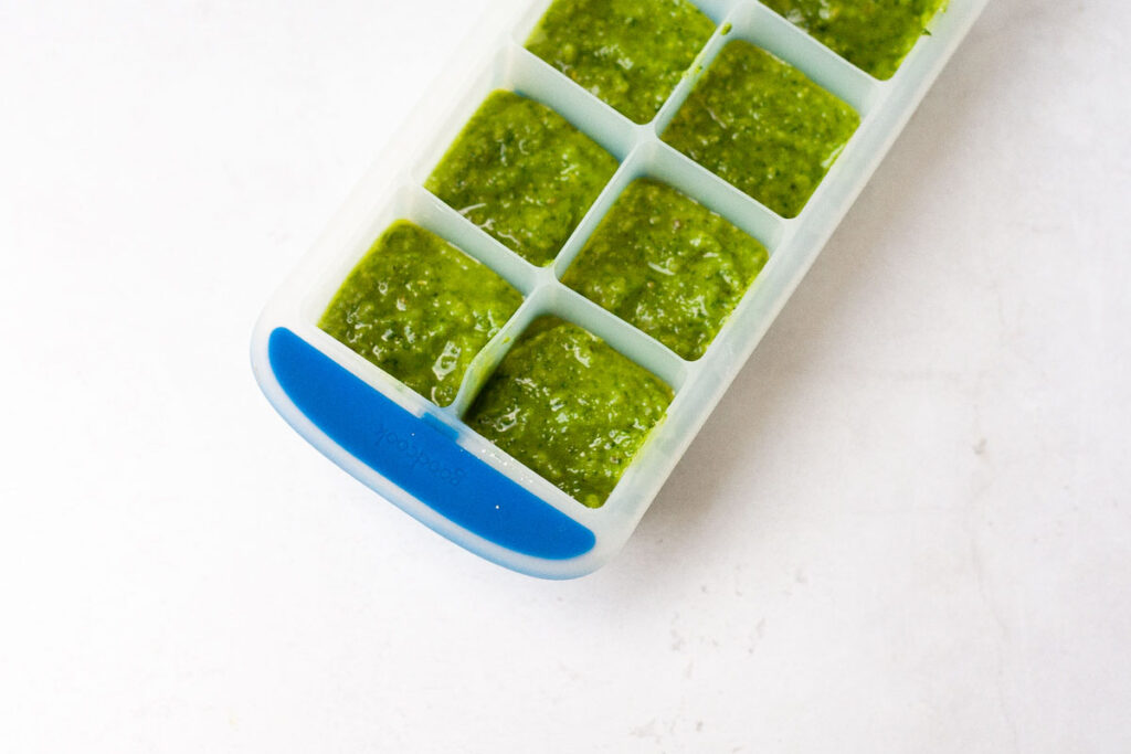 how to freeze pesto