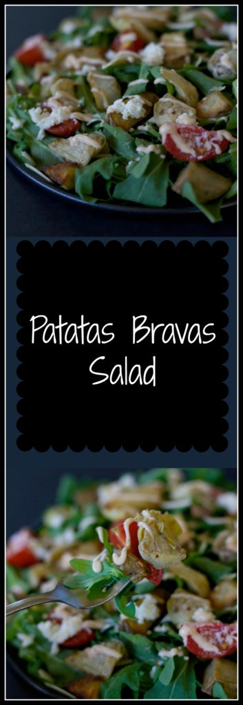 Patatas Bravas Salad - a Hello Fresh recipe / The Domestic Dietitian