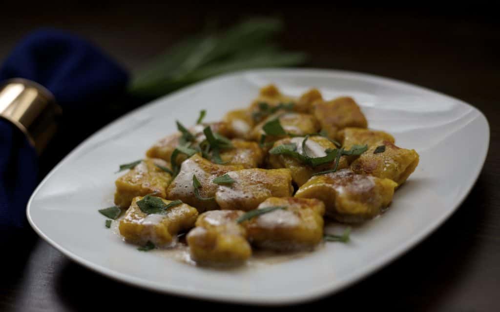 Pumpkin Gnocchi Brown Butter Sage