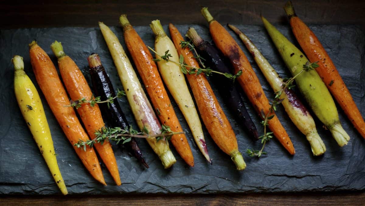 Thyme Roasted Carrots