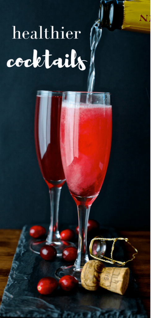 Healthy cocktail tips and recipes to toasting to a healthier you this new years eve. Find out which cocktails can fit into a healthy lifestyle. 