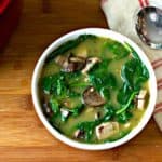 sausage spinach soup