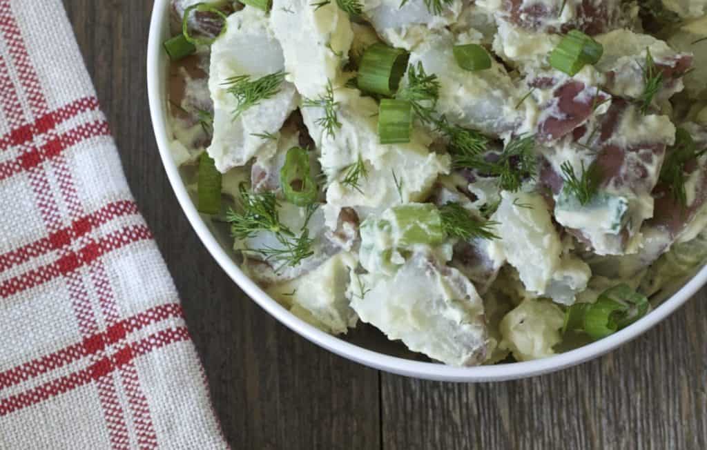 healthier creamy potato salad recipe2