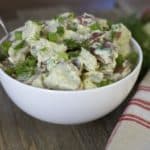 healthier creamy potato salad recipe