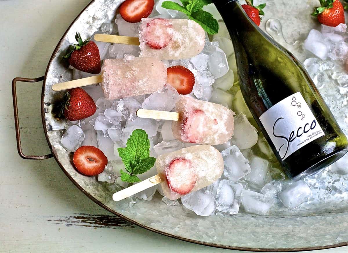 strawberry bellini prosecco popsicles3