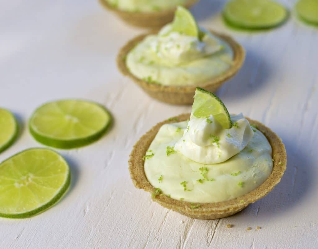 Mini Key Lime Bites - 2 ingredient dessert | The Domestic Dietitian