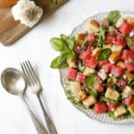 watermelon panzanella salad recipe