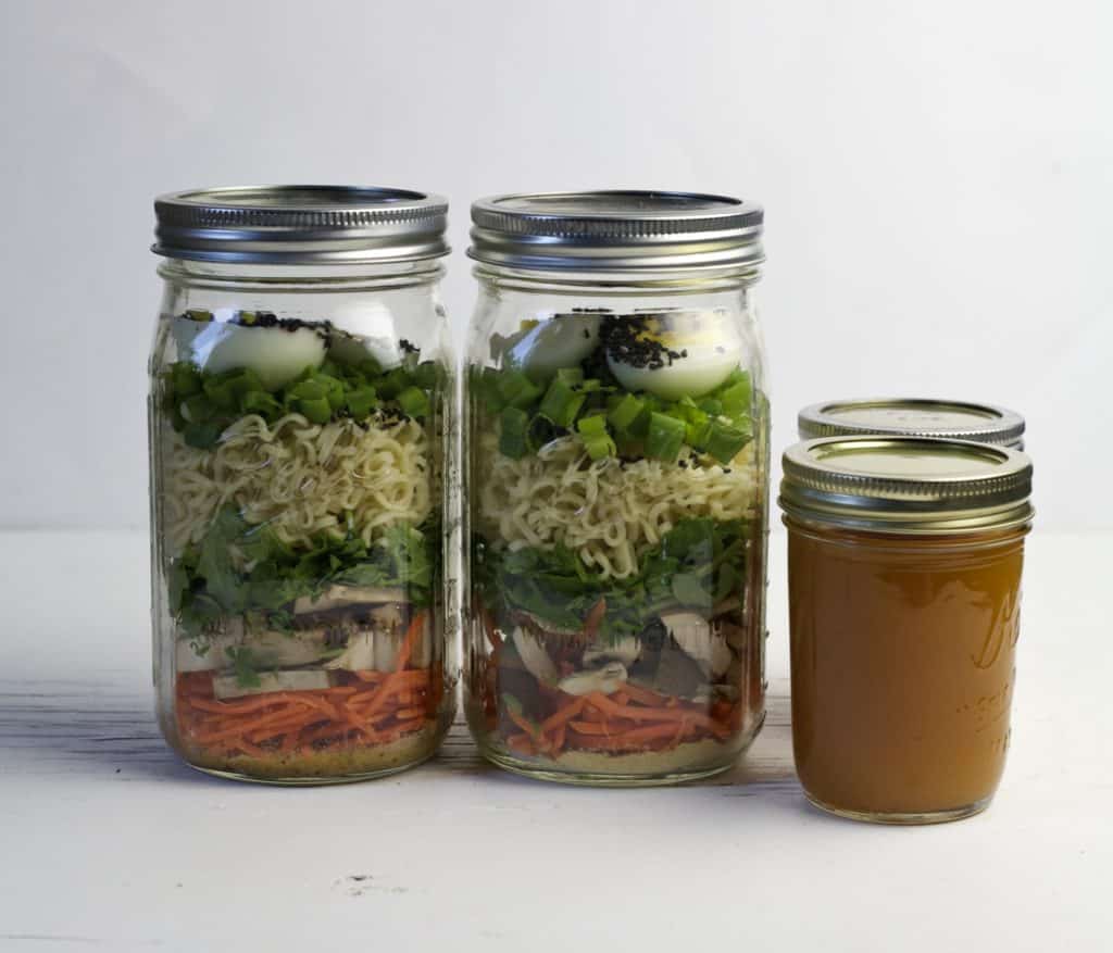 mason jar vegetarian ramen soup2