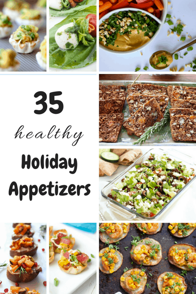 35 Healthy Holiday Appetizer Recipes perfect for any party