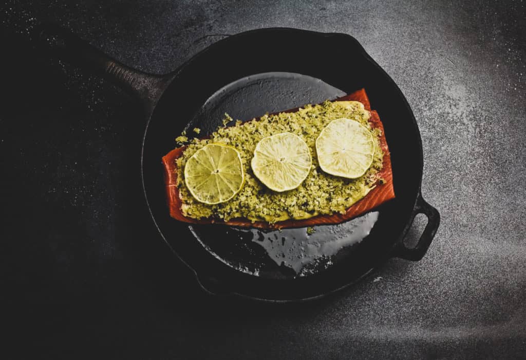 cast iron skillet salmon