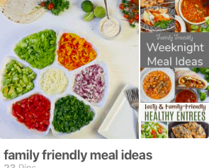 collection of family friendly meal idea recipes on pinterest