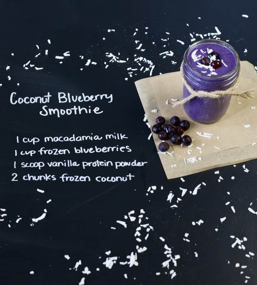 coconut blueberry smoothie recipe