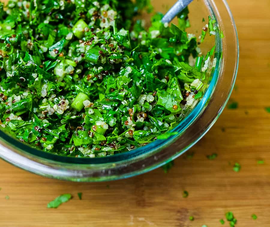 quinoa and fresh herb salad 1