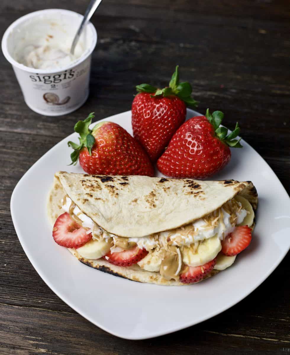 breakfast taco with siggis yogurt2