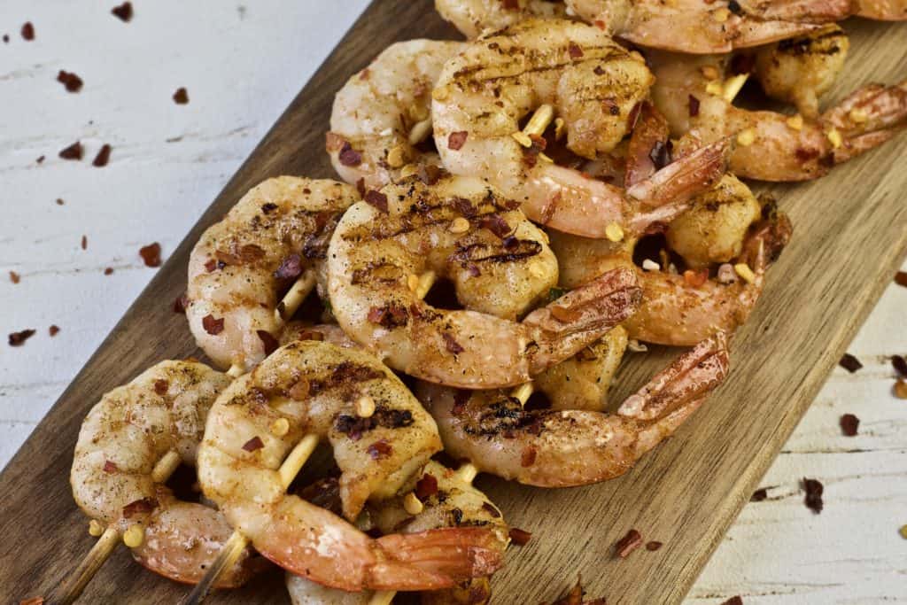 spicy grilled shrimp kebobs1