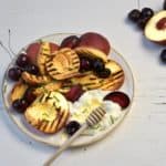 grilled stone fruits with ricotta5