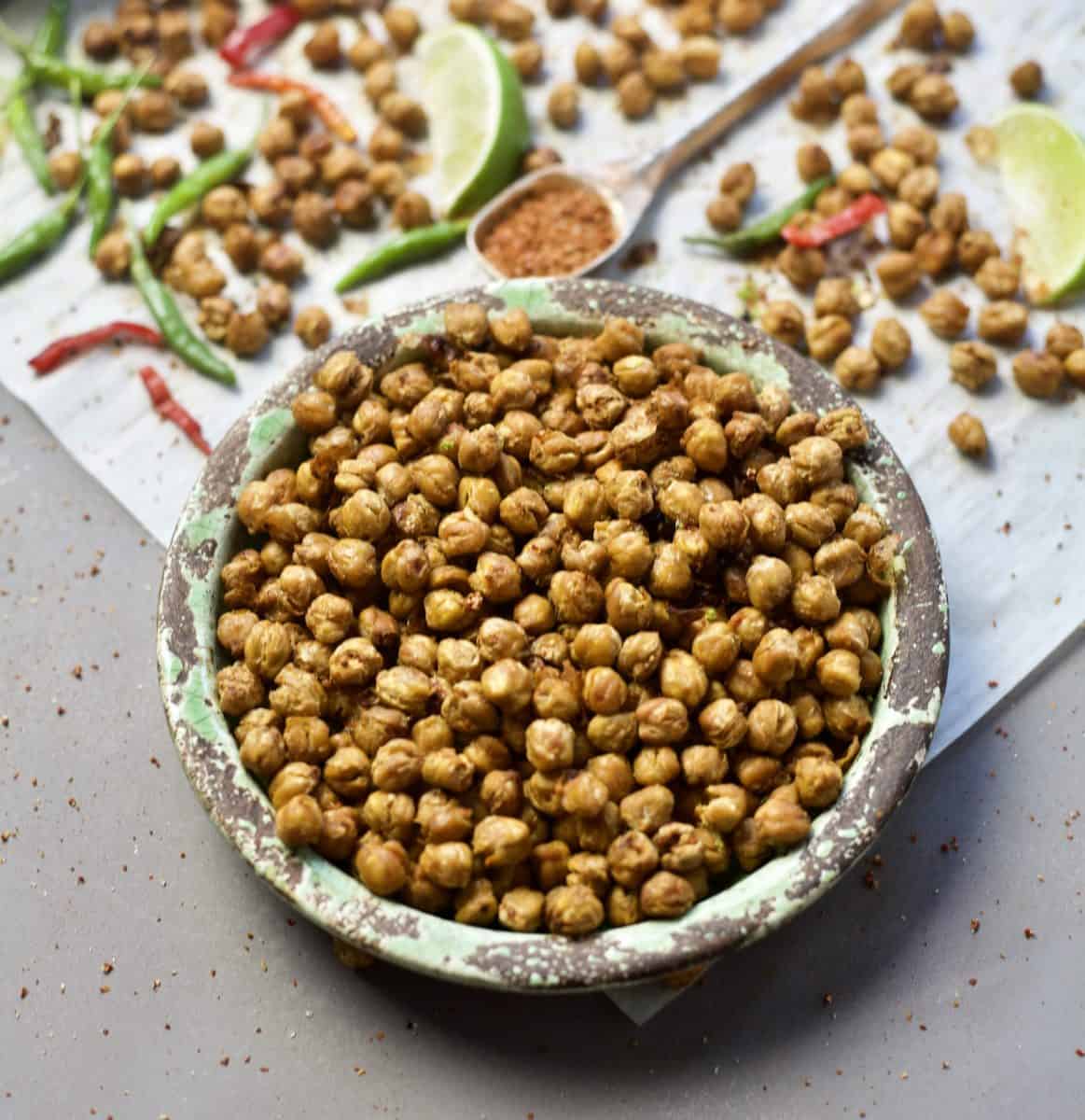 crispy chile and lime roasted chickpeas1