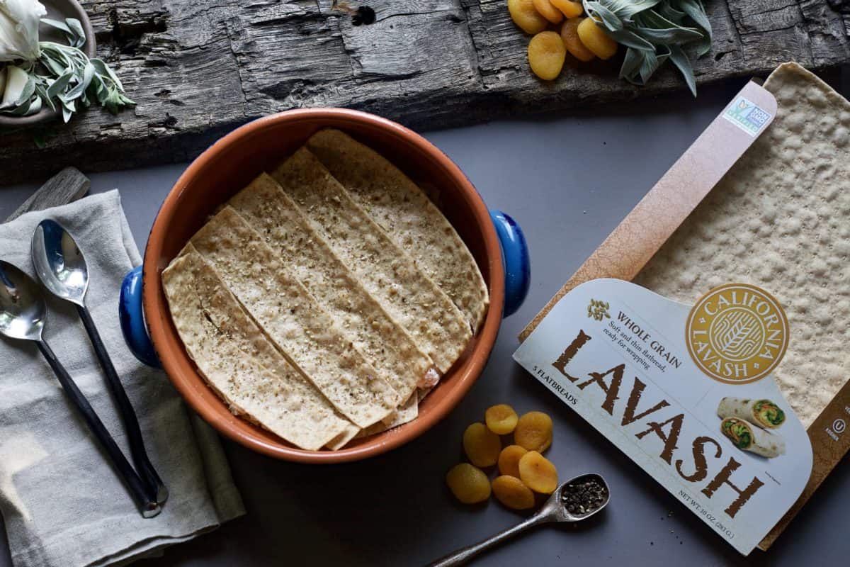 chicken apricot lavash casserole5