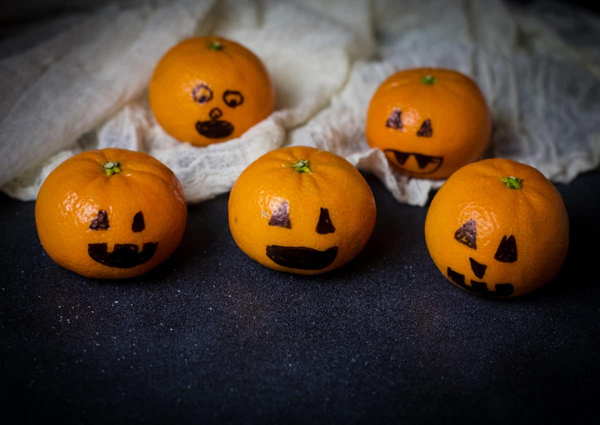 mini jack o lantern oranges