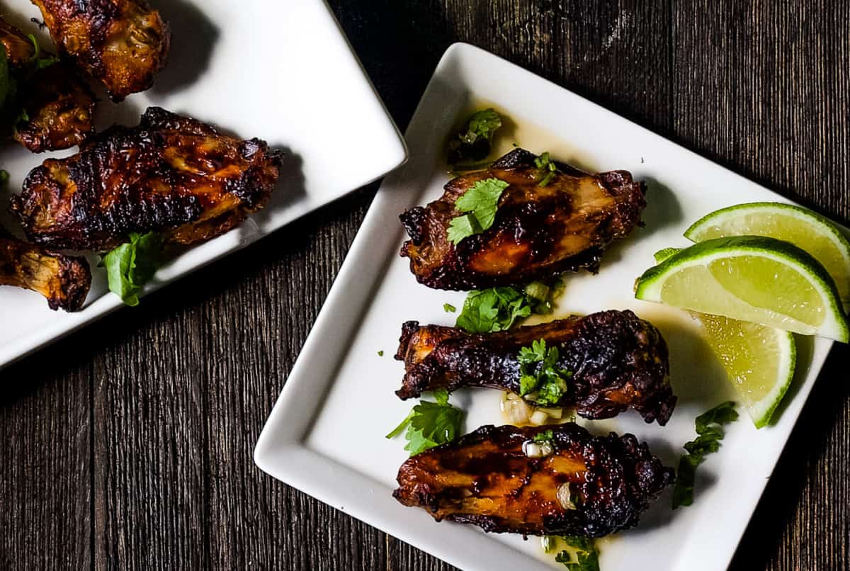 sticky baked chicken wings1