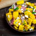 roasted pumpkin with feta and pistachios2