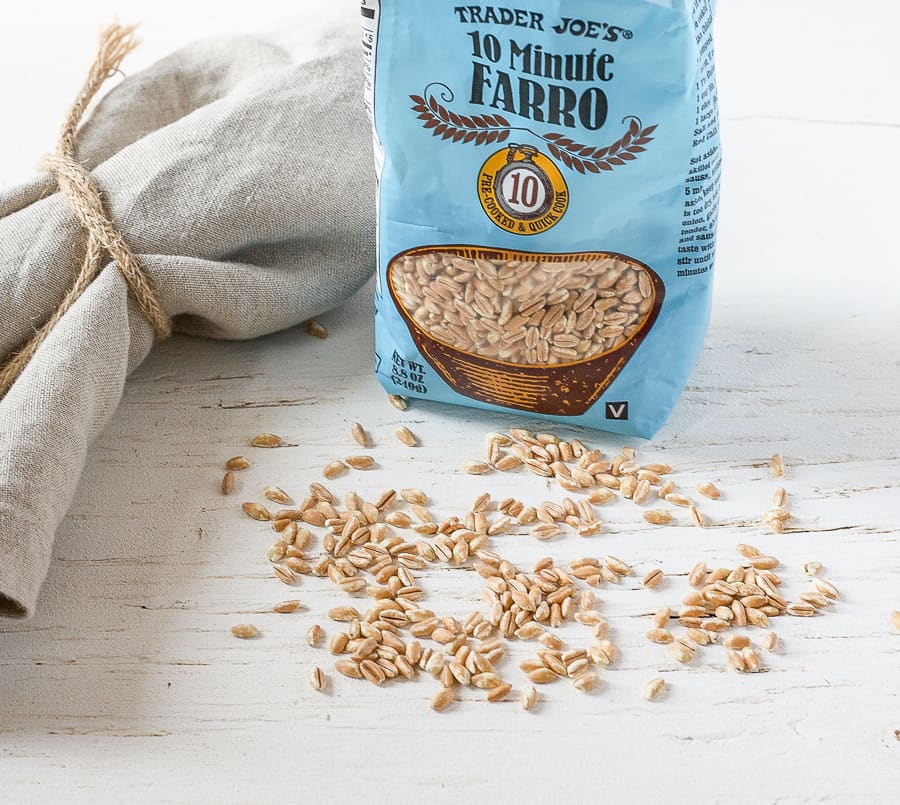 fast cooking farro from trader joes