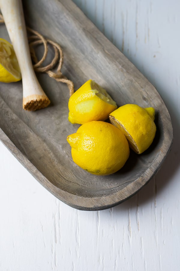 lemons for vinaigrette dressing