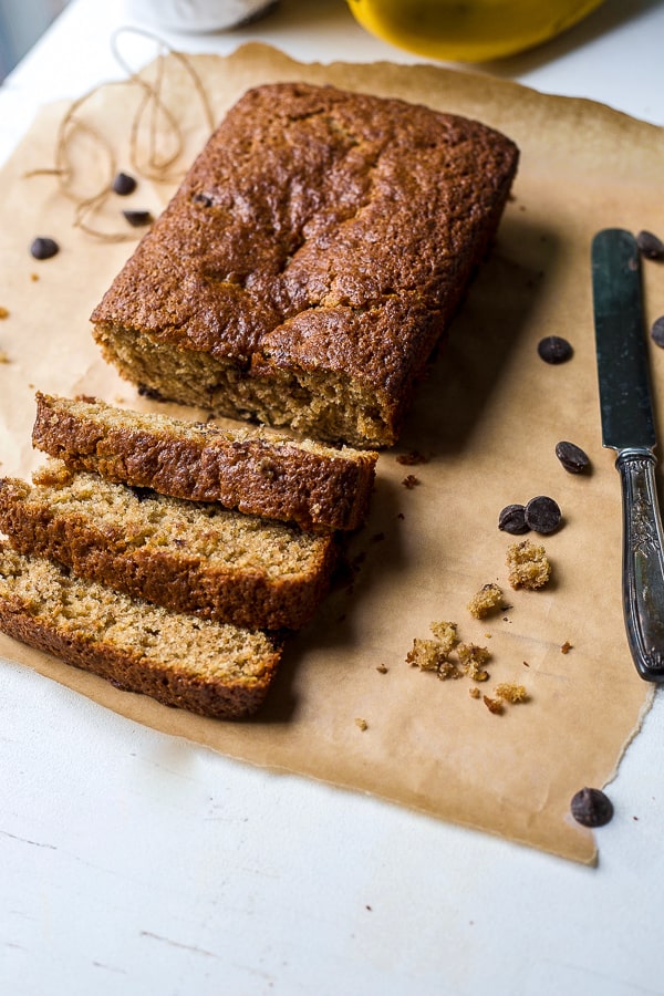 my favorite banana bread recipe with chocolate chips