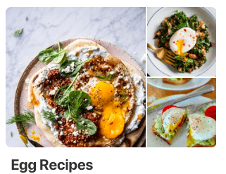 egg recipes on pinterest