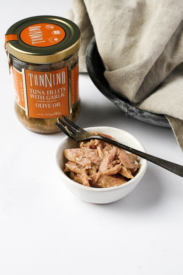 tonnino tuna used in mediterranean tuna pasta salad recipe