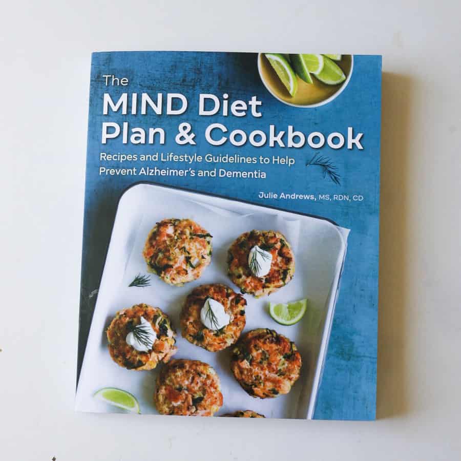 bright blue MIND diet plan and cookbook