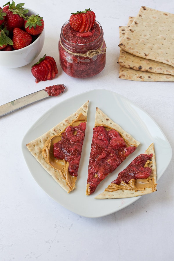 peanut butter and jelly mini lavash summer snack idea