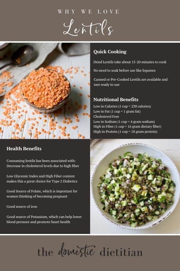 health benefits of lentils, including nutrition, how to cook and recipes