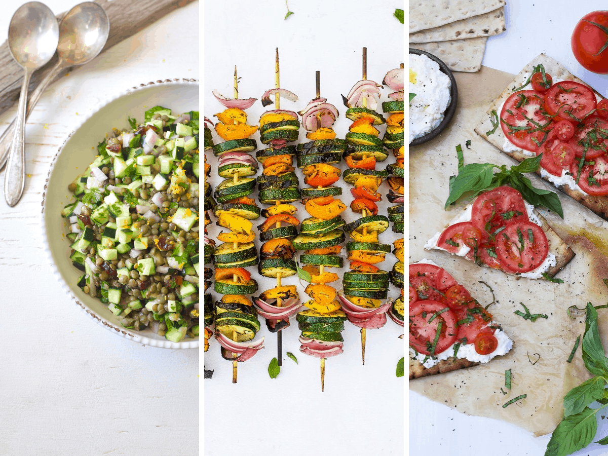 summer time meatless monday recipes