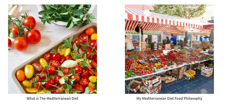 links to mediterranean diet information 