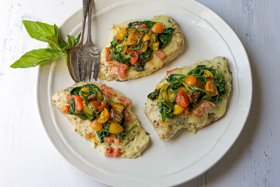 baked chicken florentine