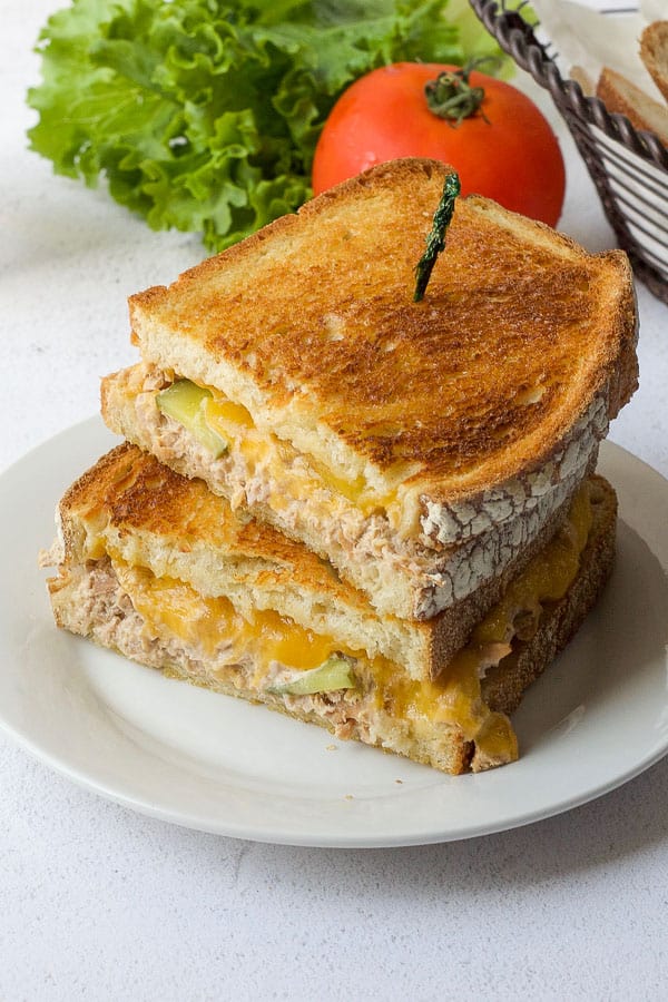 kid friendly tuna melt sandwich mediterranean diet inspired recipe