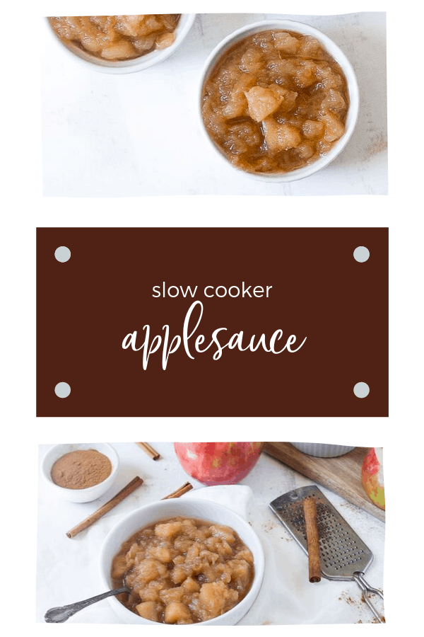 slow cooker applesauce recipe with no added sugar