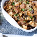 apple leek and mushroom stuffing recipe