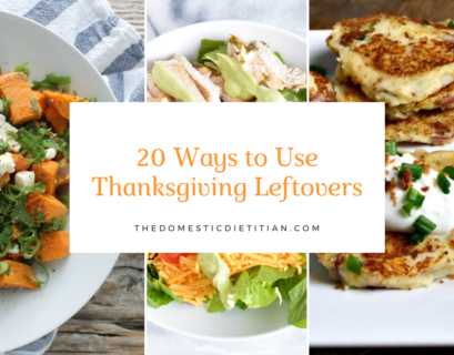 20 ways to use thanksgiving leftovers