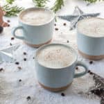 homemade gingerbread latte