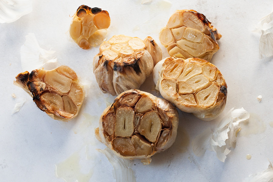 how to roast garlic in oven