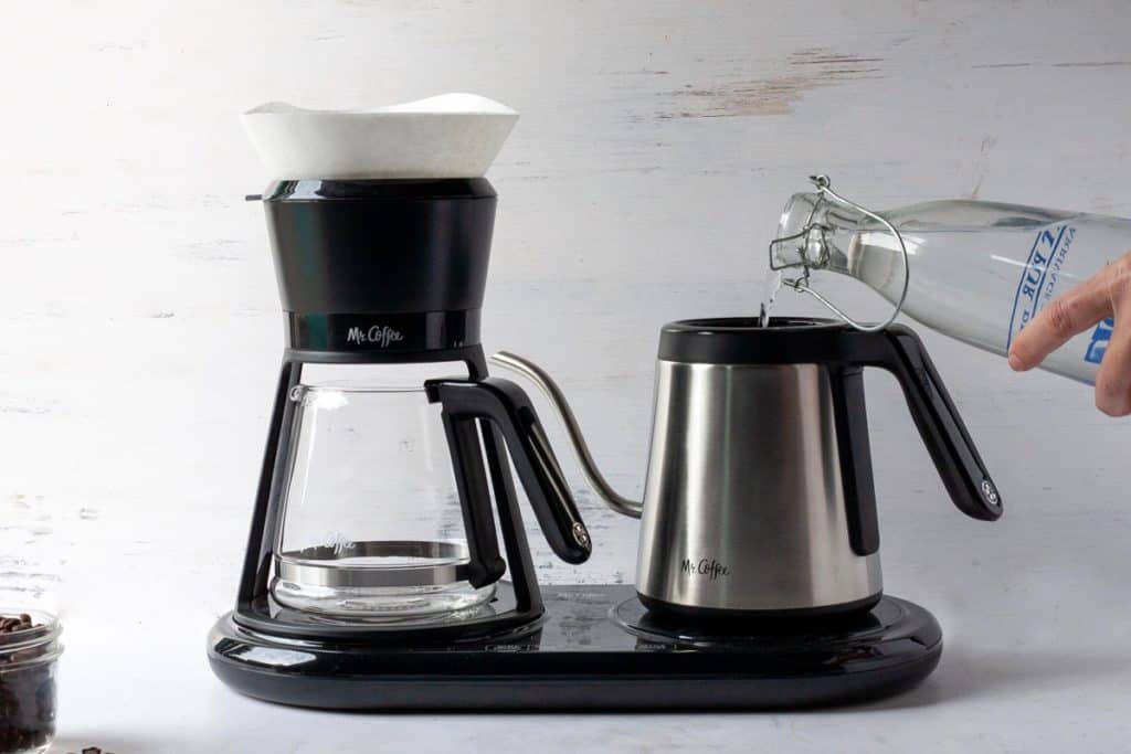 using the mr coffee at home pour over coffee maker