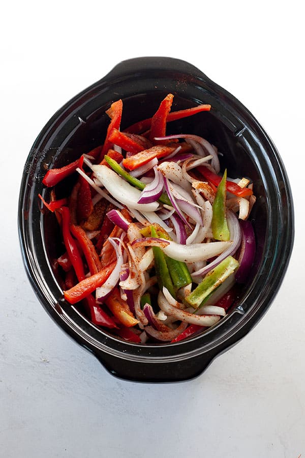 slow cooker fajitas