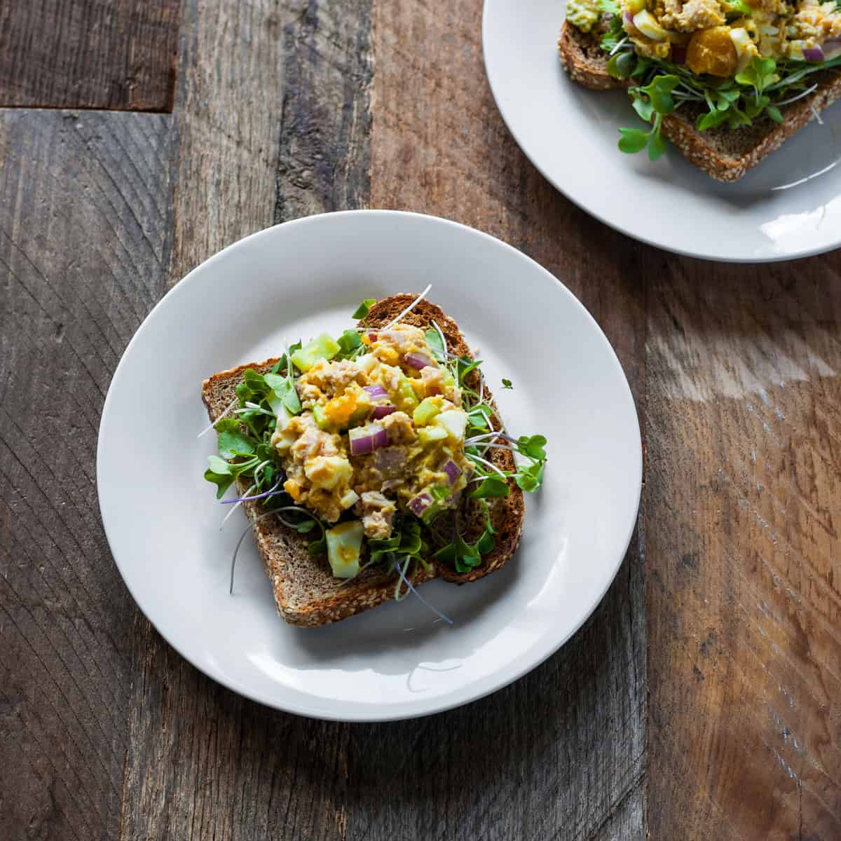 Super Simple Tuna Salad Recipe - The Domestic Dietitian