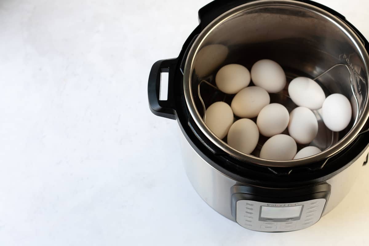 instant pot hardboiled eggs