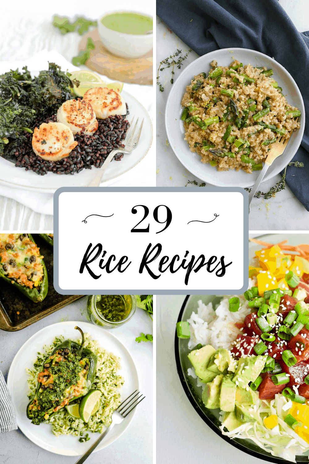 29 recipes using rice