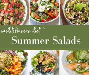 Mediterranean Diet summer salads